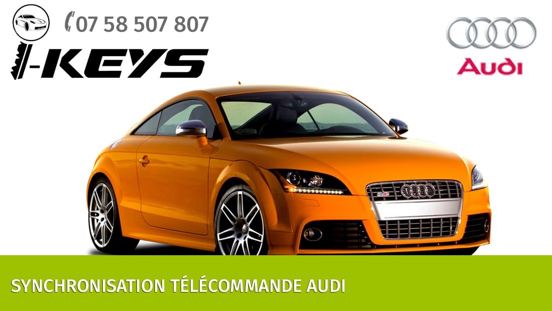 synchronisation telecommande audi