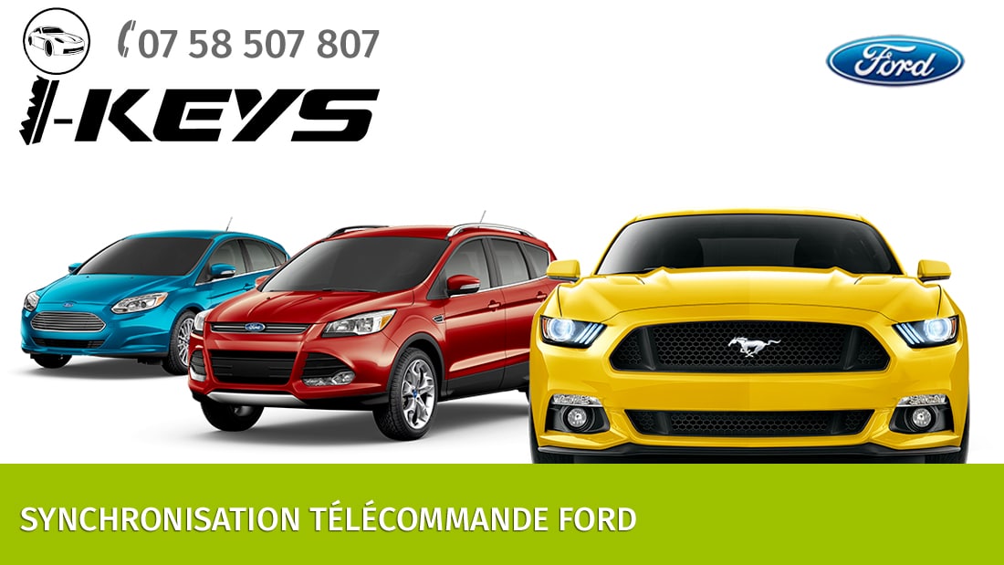 Synchronisation télécommande Ford