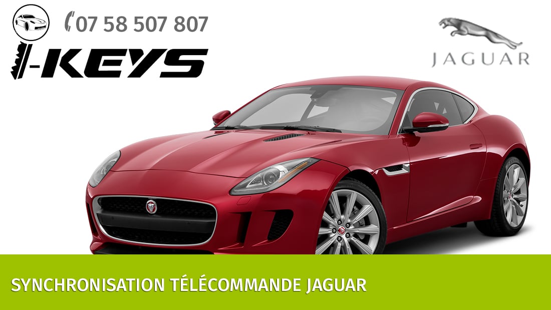 Synchronisation télécommande Jaguar