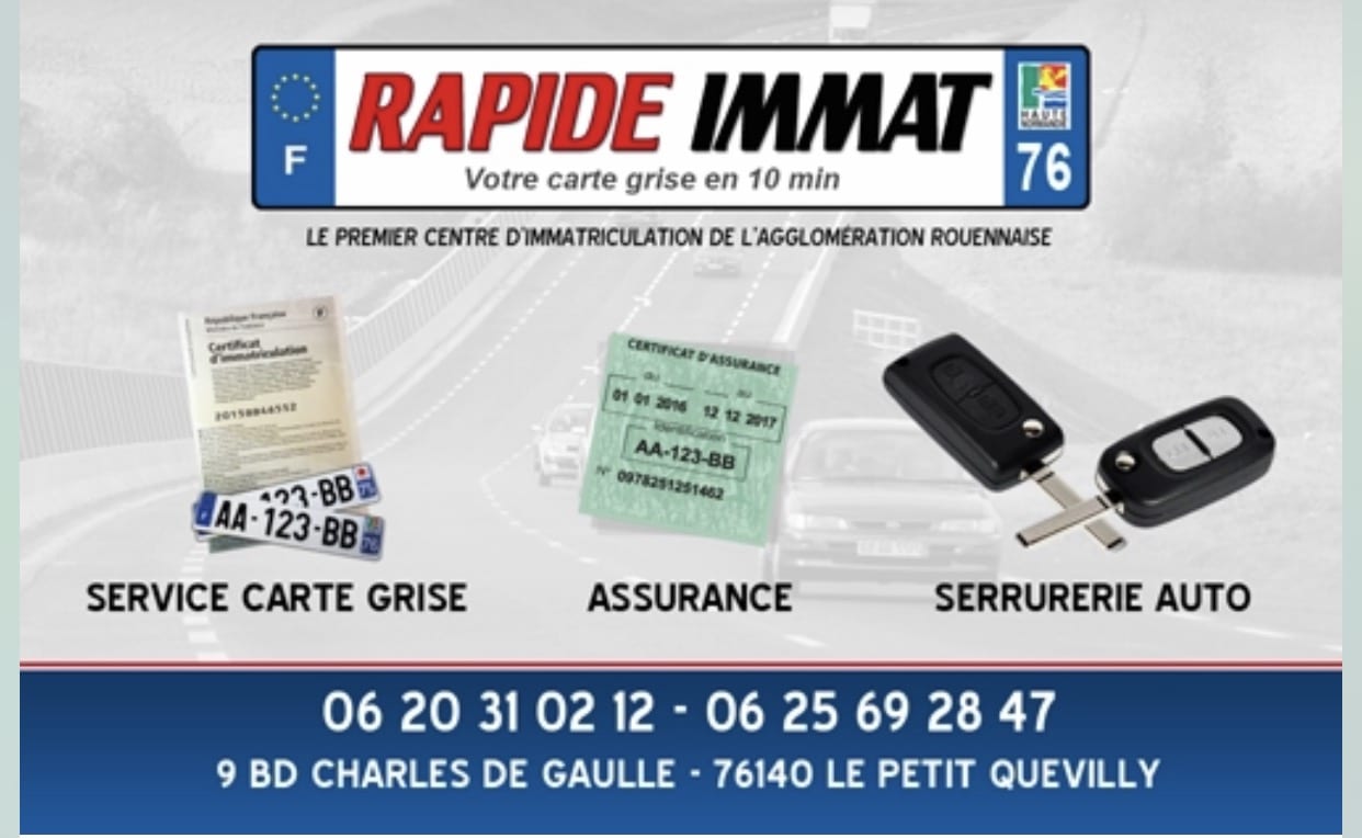 Rapide immat